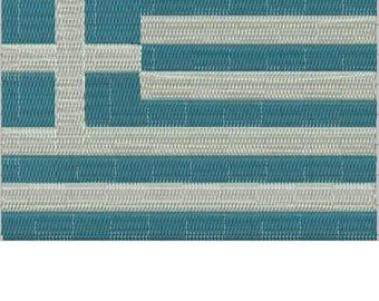 Greece World Flag Digitized Machine Embroidery Design Files