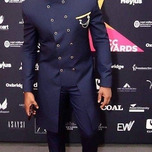 Afrikanischer Herrenanzug, afrikanische Hochzeitskleidung, afrikanische Herrenbekleidung, afrikanische Herrenverlobungskleidung, afrikanische Modekleidung, afrikanischer Herrenanzug