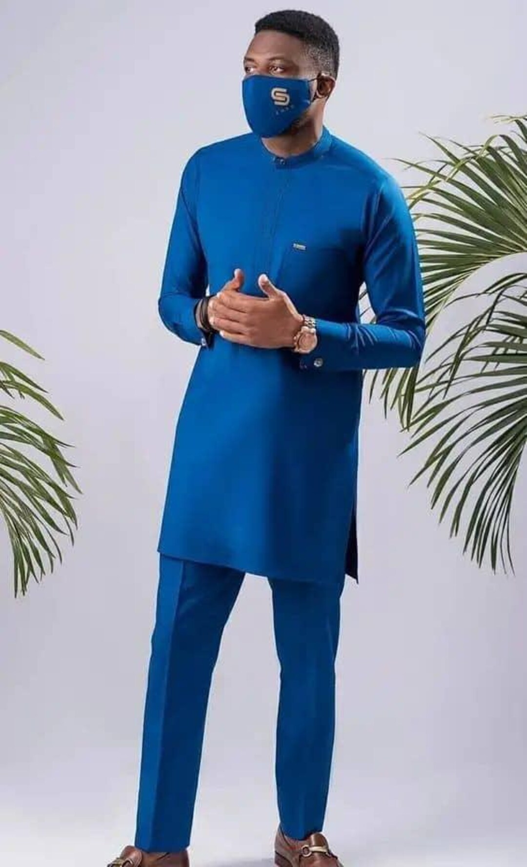 African Men's Senator up and Down,african Wedding Attire, African Men's ...