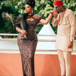African wedding outfit, African couple attire, African couple wears, African engagement wear, African matching Clothing, African wedding