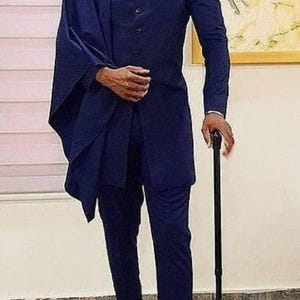 Afrikanischer Herrenanzug, afrikanische Hochzeitskleidung, afrikanische Herrenbekleidung, afrikanische Herrenverlobungskleidung, afrikanische Modekleidung, afrikanischer Herrenanzug