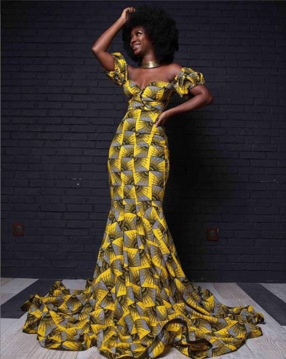 Stylish Recent Party Wear Dresses African Ankara Wedding Dress, African Ankara Women Attire, African Ankara Prom Dress, African Engagement Dress, African Ankara Weddin Israel Stylish Recent Party Wear Dresses African Ankara Wedding Dress, African Ankara Women Attire, African Ankara Prom Dress, African Engagement Dress, African Ankara Weddin Israel