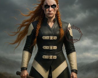 Handmade Leather Medieval Vest: Renaissance LARP Costume