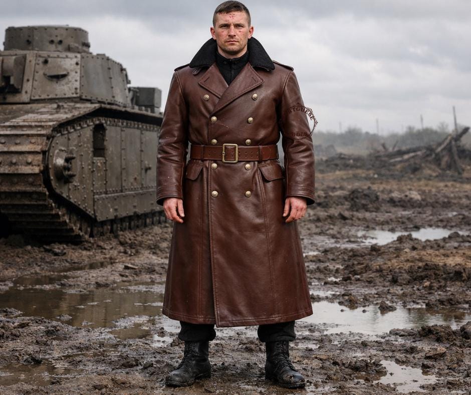 Russian leather coat - Etsy 日本