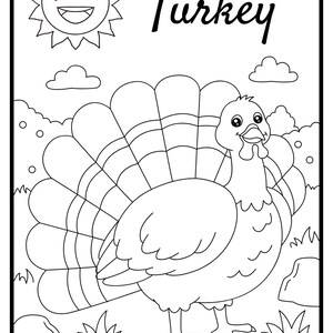 50 Farm Animals Coloring Pages - Etsy