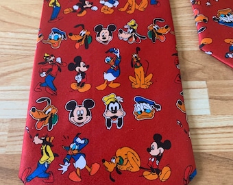 Vintage Mickey Mouse  Disney Neck Tie Necktie