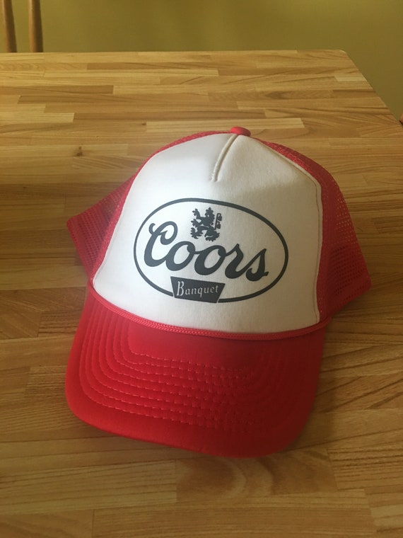 Vintage Coors Banquet Hat Red Cap NEW 
