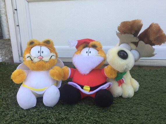 vintage garfield stuffed animal
