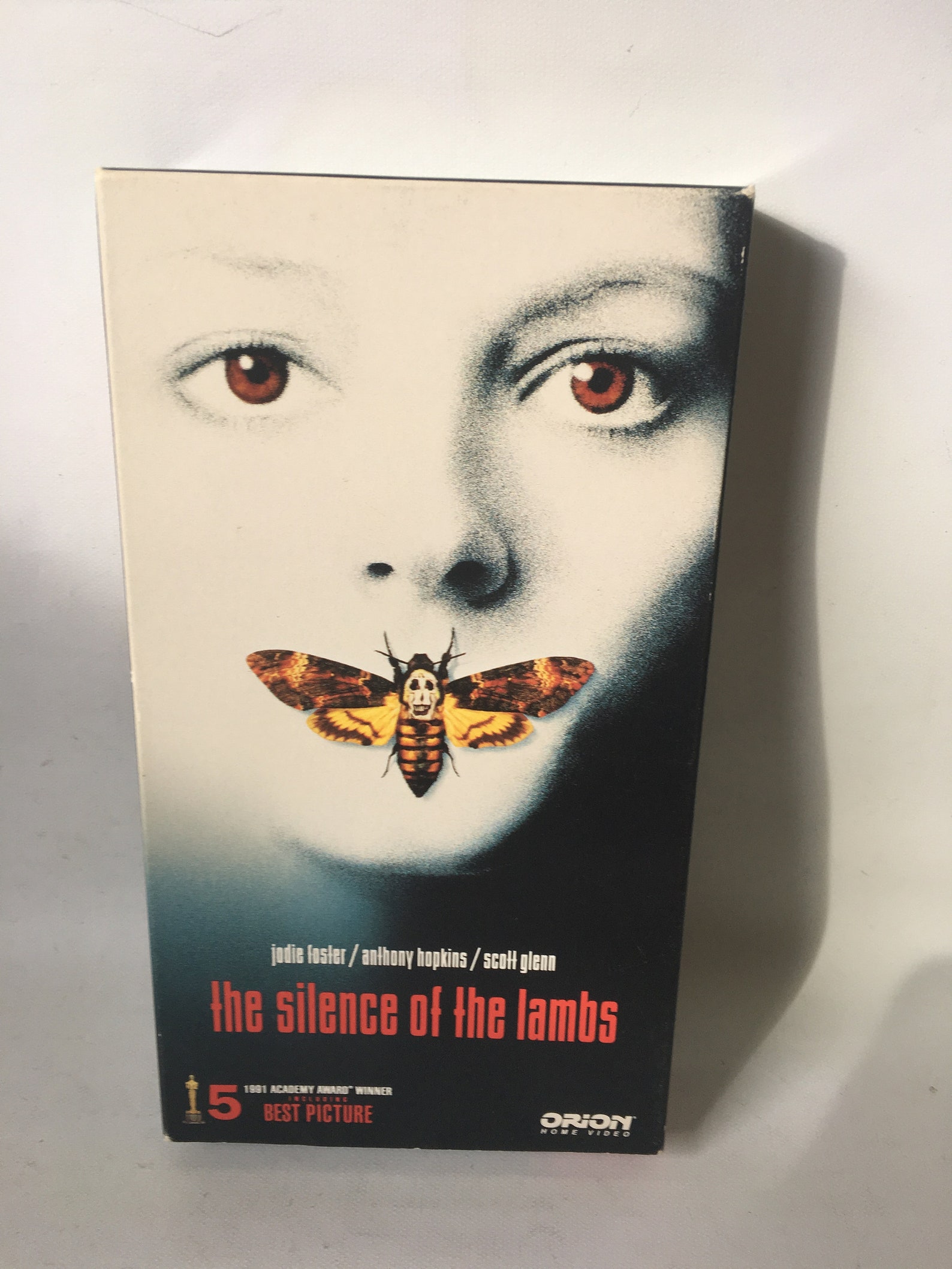 Vintage Silence Of The Lamb Vhs Tape Movie Etsy