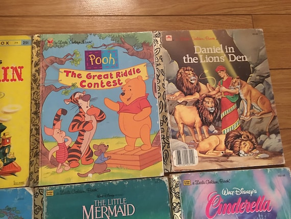 10 Walt Disney Little Golden Book Collection #3 - Etsy