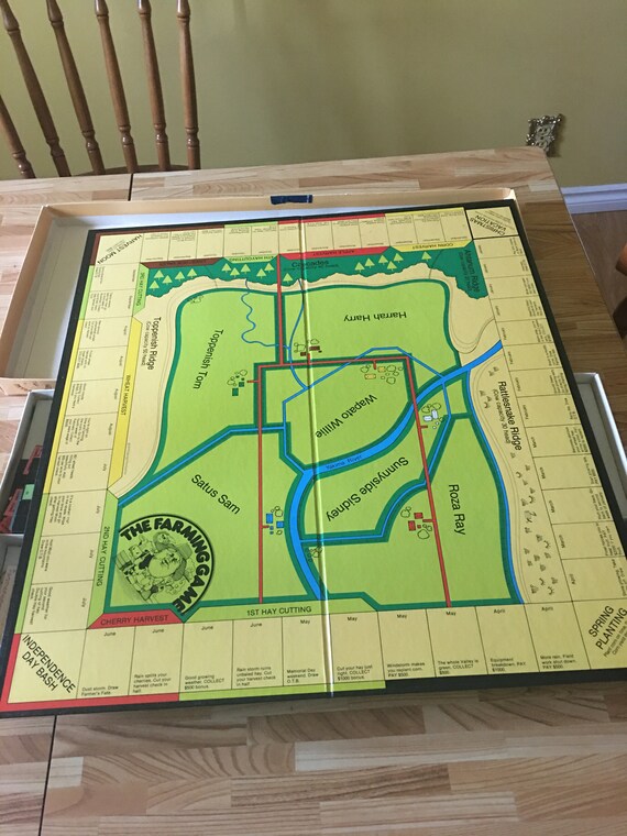 Vintage 1979 The Farming Game Board Game Etsy 日本 Vintage 1979 The Farming Game Board Game Etsy 日本