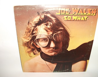 Joe Walsh So What Vinyl Record Album