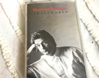 Huey Lewis and the News Small World Cassette Tape