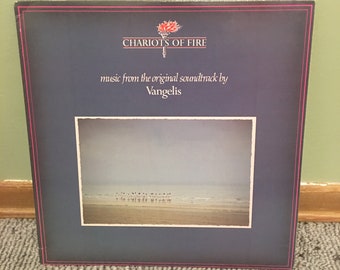 Chariots of Fire Original Soundtrack by Vangelis Record Album NEAR MINT condition