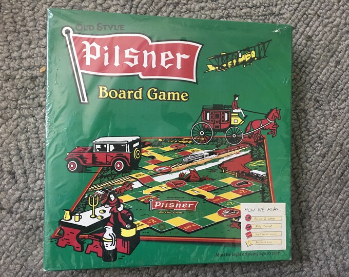 Vintage Old Style Pilsner Board Game MINT Etsy