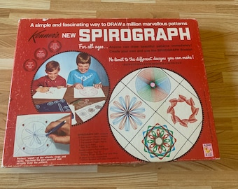 Vintage Kenner Spirograph No. 401 Drawing Art Design Set #2