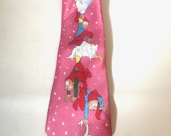 Vintage Sleepy Dwarfs Neck Tie