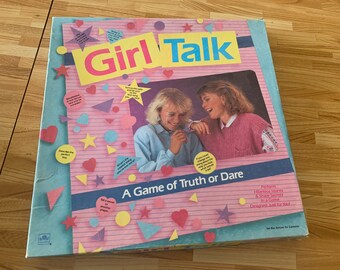 Vintage Girl Talk Board Game