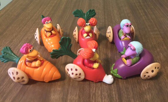 1988 McDonalds Muppets Fraggle Rock Toy Figures | Etsy
