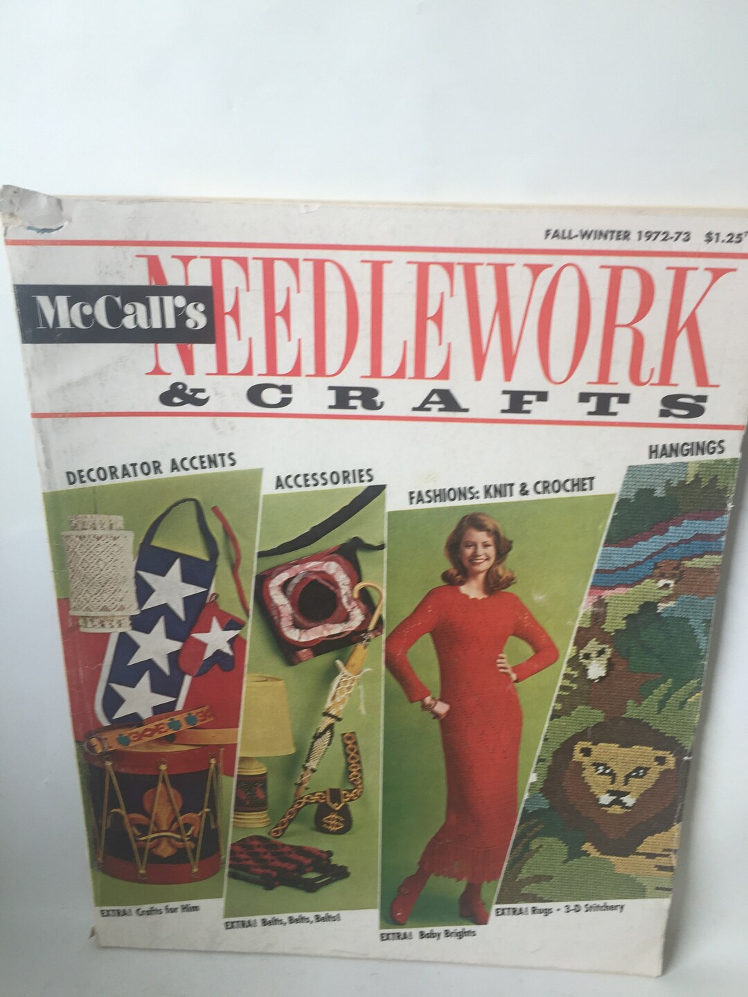 Vintage Needlework and Crafts Magazine 197273 Etsy