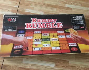 Vintage Rummy Rumble Board Game Card Game