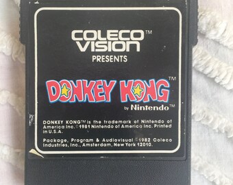 Buy Vintage Donkey Kong Coleco Vision Game Online in India Etsy