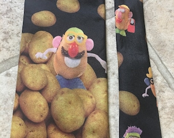 Vintage Mr. Potato Head Neck Tie