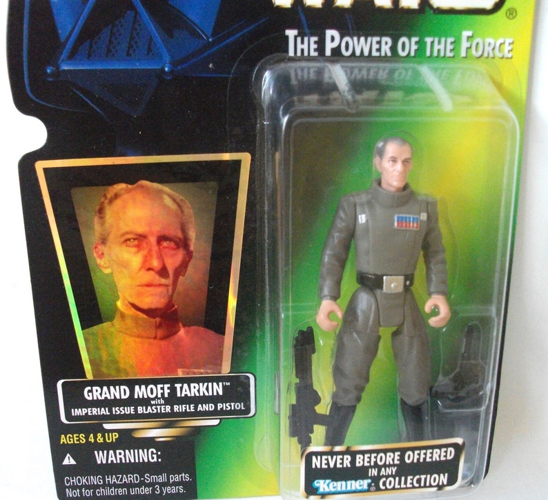 Vintage Star Wars Power of the Force Grand Moff Tarkin Rebel Fleet