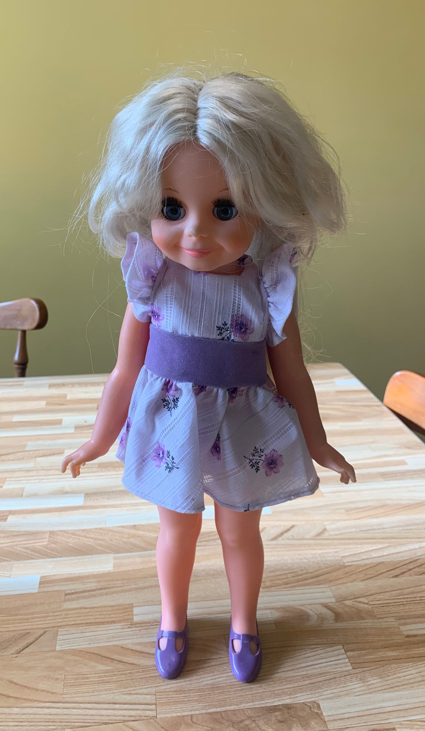 Vintage Crissy Velvet Ideal Doll With Growing Hair Etsy Australia