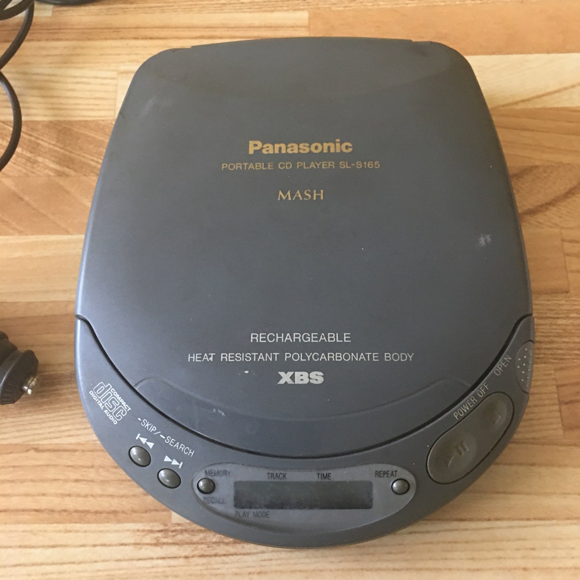 Vintage Panasonic Portable CD Player with car stereo cassette Etsy