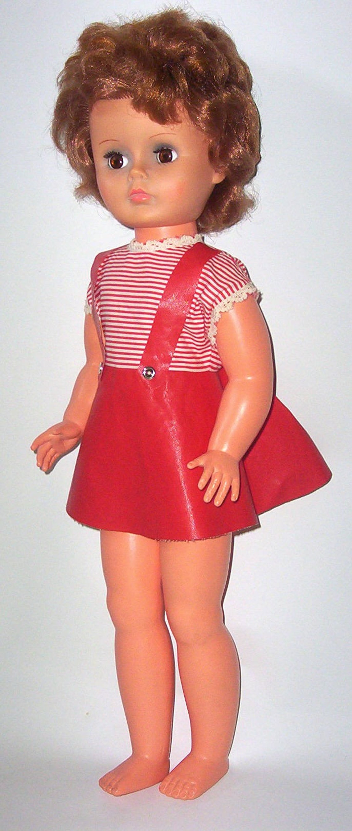 Vintage Regal Walking Doll hard plastic Vintage Doll Etsy