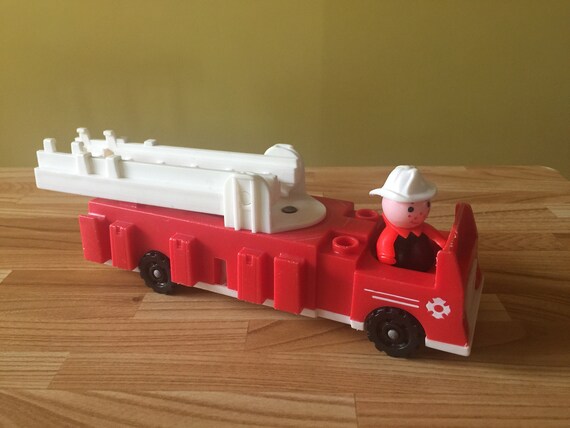 vintage fisher price fire engine