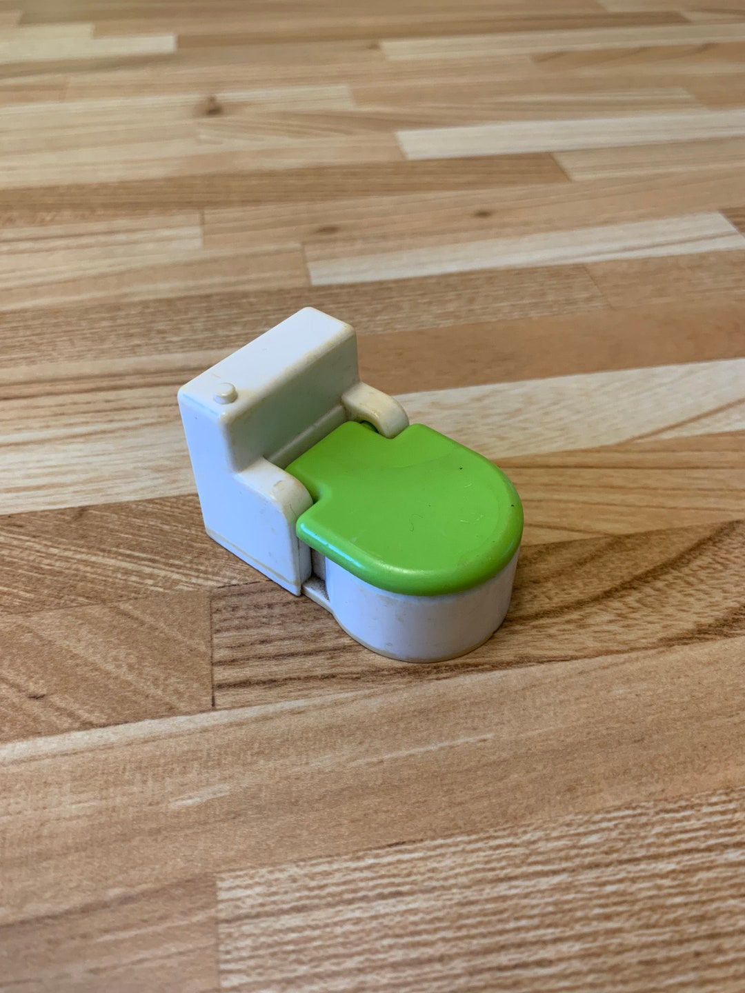 Vintage Fisher Price Toilet Little People Toy Etsy