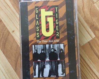 Glass Tiger The Thin Red Line Cassette Tape