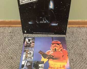 Vintage Star Wars Empire Strikes Back Record Soundtrack Double Record Album with Photo Booklet 1980 Mint Condition