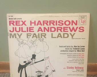 Rex Harrison Julie Andrews My Fair Lady Record Album