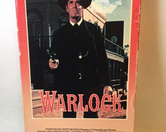 Vintage Warlock VHS Tape Movie