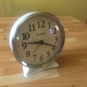 Vintage Equity  Wind up Alarm Clock #2