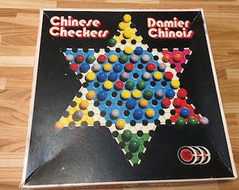 Vintage Chinese Checkers Board Game #2