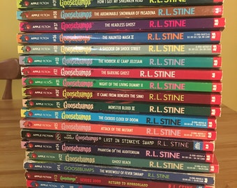 23 R.L. Stone Goosebumps Book Collection #23