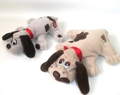 2 Jahrgang Pound Puppies 1984 Plüsch Hund Hunde