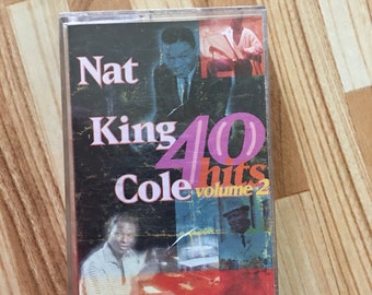 Nat King Cole 40 Hits Vol. 2  Cassette Tape