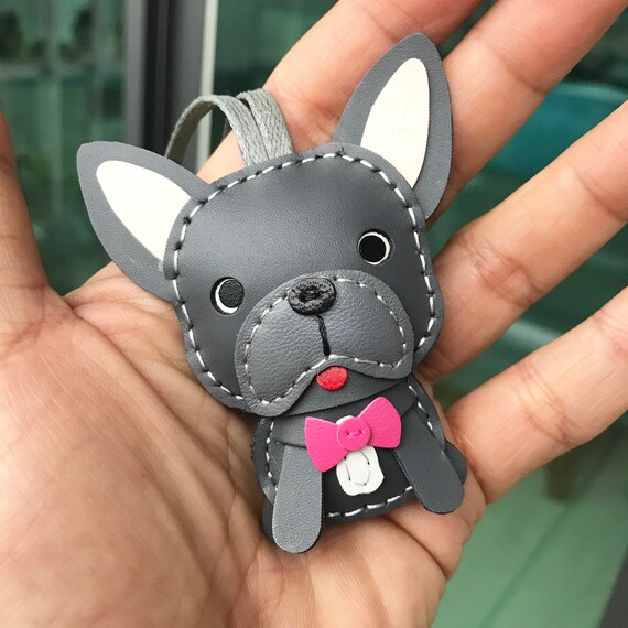 My Best Frenchie French Bulldog Keychain