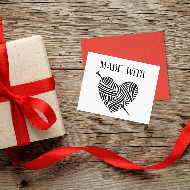 Made With Love Gift Stamp image 1