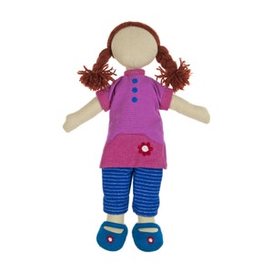 Fair trade girl doll Islamic prayer set - Zaynab