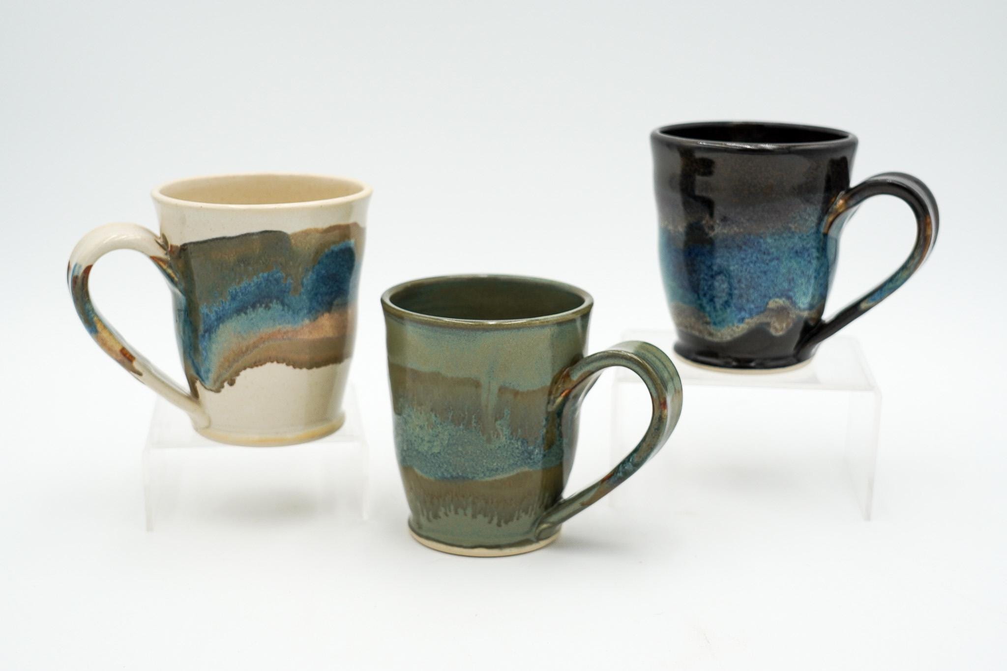 8 Oz Stoneware Mugs - Etsy