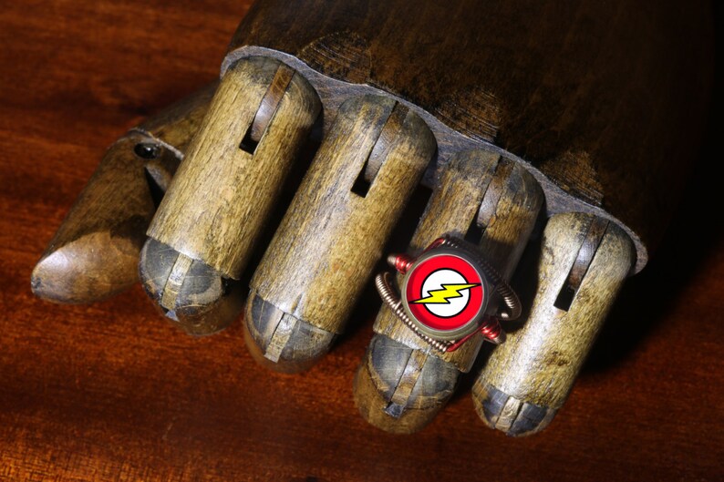 Steampunk Jewelry The Flash Ring