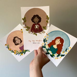 Custom Original Gouache Painting | Hand-Painted Illustration | Made to Order