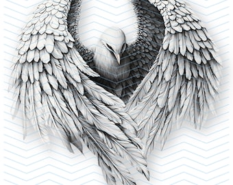 Paloma / Diseño de tatuaje / Calcomanía para camiseta / Arte en lienzo / Impresión SVG / Póster / Arte mural / Clipart / PNG / Ilustración / Fondo de pantalla para iPhone