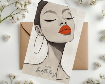 Old English Co. Carte D'anniversaire Gâteau Et Pétillant